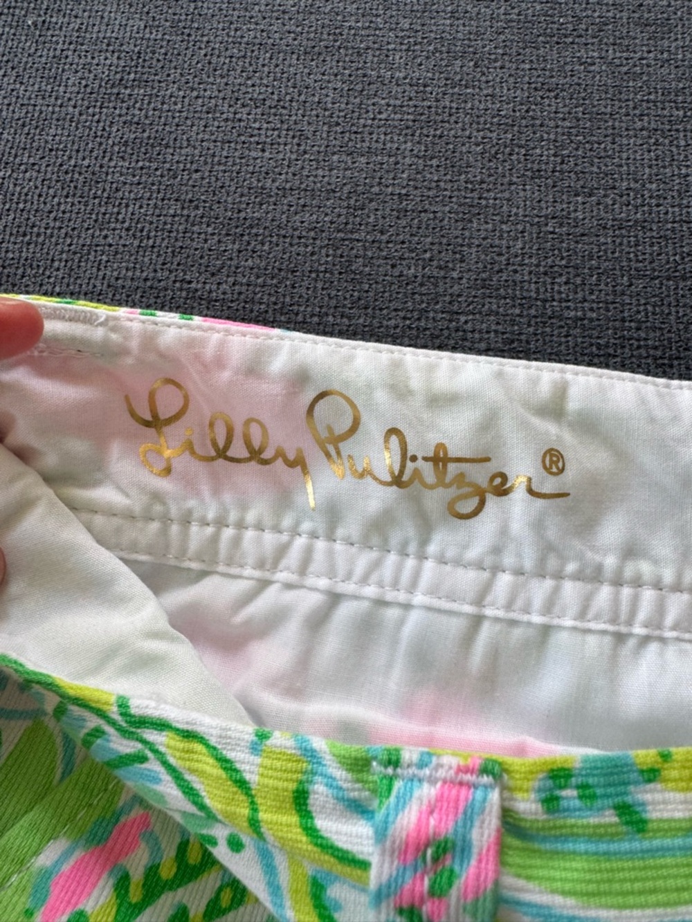 Lilly Pulitzer Walsh Short - Coconut Jungle - Size 4, Resortwear, Pink, Green - Picture 6 of 6